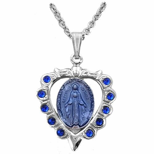 Sterling Silver Synthetic Opal Ribbon Necklace for Women Available in Blue & Pink 7/8 inch Rope Chain Sterling Silver Synthetic Opal Ribbon Necklace for Women Available in Blue & Pink 7/8 inch Rope Chain